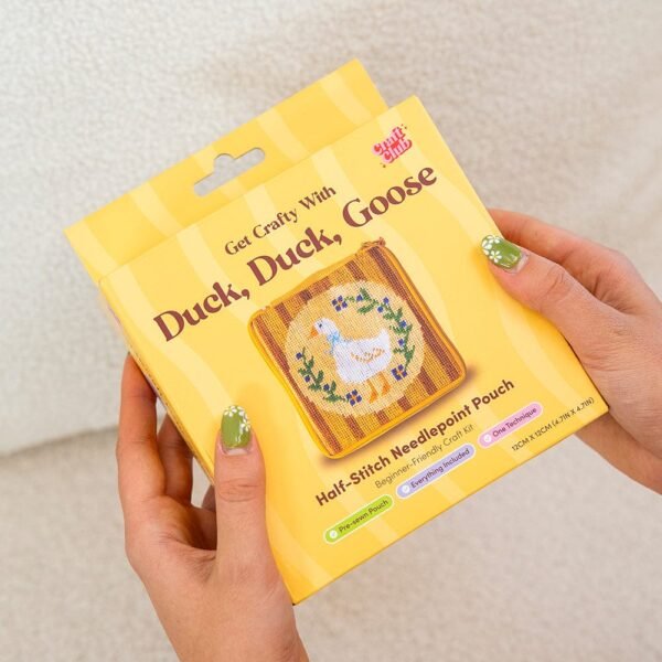 Duck, Duck, Goose - Needlepoint Pouch Kit