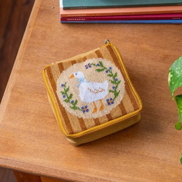 Duck, Duck, Goose - Needlepoint Pouch Kit