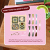 Fluttering Fables - Needlepoint Pouch Kit