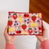 FRUIT MARKET - Needlepoint Pouch Kit-Embroidery Kit for Beginners