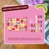 FRUIT MARKET - Needlepoint Pouch Kit-Embroidery Kit for Beginners