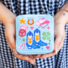 Howdy - Needlepoint Pouch Kit