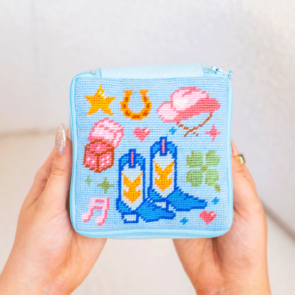 Howdy - Needlepoint Pouch Kit