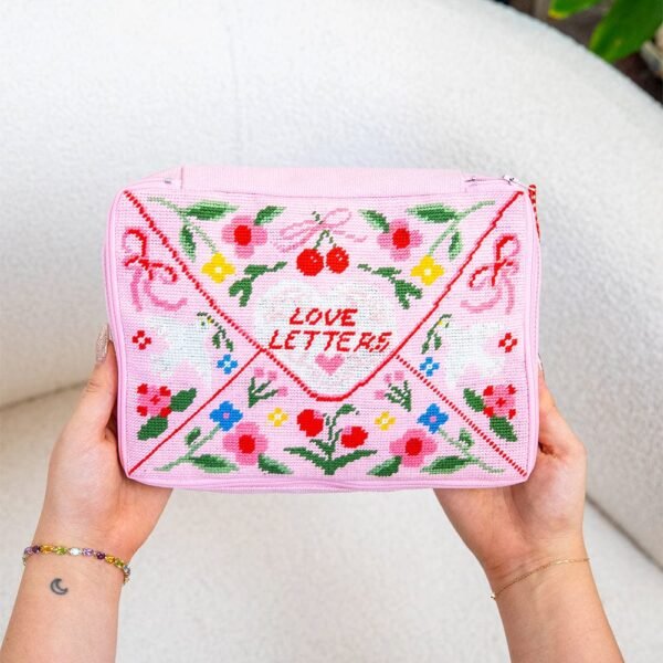 Love Letters - Needlepoint Pouch Kit