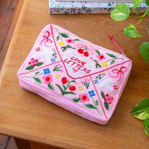 Love Letters - Needlepoint Pouch Kit