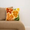 PRETTY PETALS EARTHY - Latch Hook Cushion Kit unique