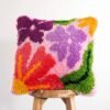 PRETTY PETALS PINK - Latch Hook Cushion Kit-latch hook kits