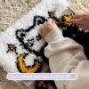 PURRFECTLY MAGICAL - Latch Hooking Cushion Kit-Creative Birthday Gifts