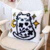 PURRFECTLY MAGICAL - Latch Hooking Cushion Kit