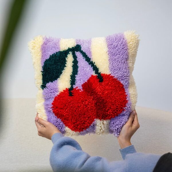 FRUIT BASKET - Latch Hook Cushion Bundle