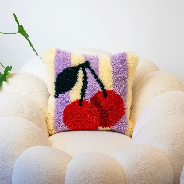 FRUIT BASKET - Latch Hook Cushion Bundle