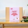 CHERRY RIPE STRIPES - Latch Hook Cushion Kit