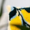 LEMON RIPE STRIPES - Latch Hook Cushion Kit unique