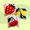 FRUIT BASKET - Latch Hook Cushion Bundle