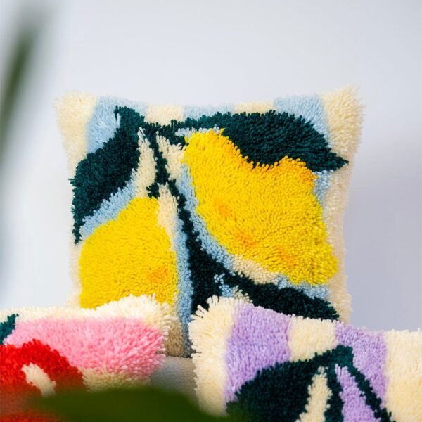 FRUIT BASKET - Latch Hook Cushion Bundle