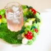 STRAWBERRY -  Moss Coaster Kit-Embroidery Kit for Beginners