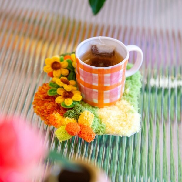 FOREST - FLOWERS - Moss Rug and Coaster Bundle