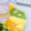 FUZZY - FLORAL - Moss Coaster Bundle