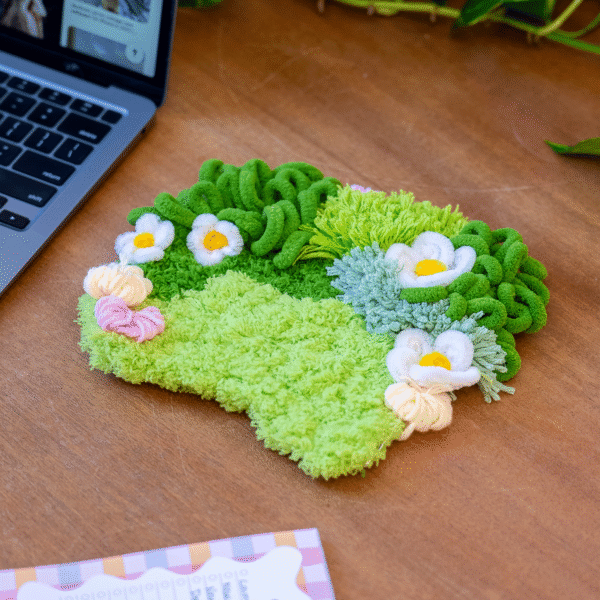 FUZZY - FLORAL - Moss Coaster Bundle