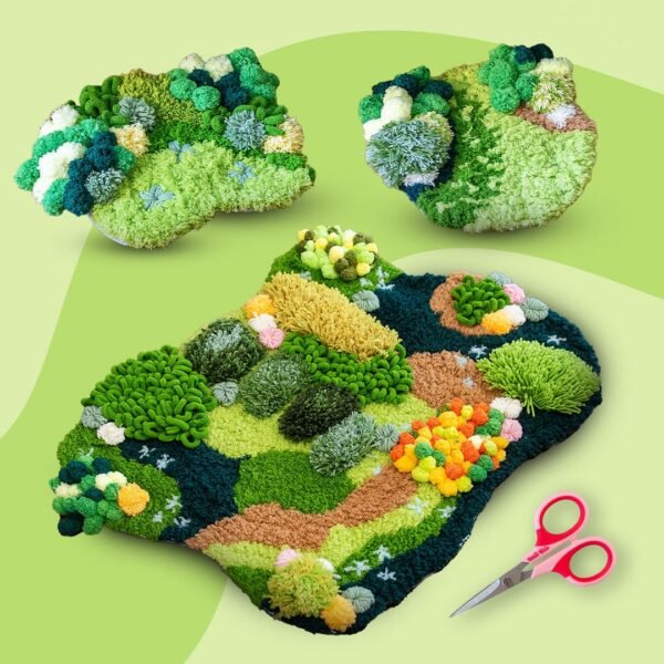 MEGA MOSSY - Rug - Coaster Bundle