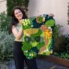 MEGA MOSSY - Rug - Coaster Bundle
