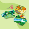 MOSSY TRIO - Coaster Bundle