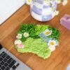 DAISY - Moss Coaster Kit-Embroidery Kit for Beginners