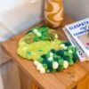 FLORAL GROVE - Moss Coaster Kit-Embroidery Kit for Beginners