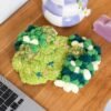 FLORAL GROVE - Moss Coaster Kit-Embroidery Kit for Beginners