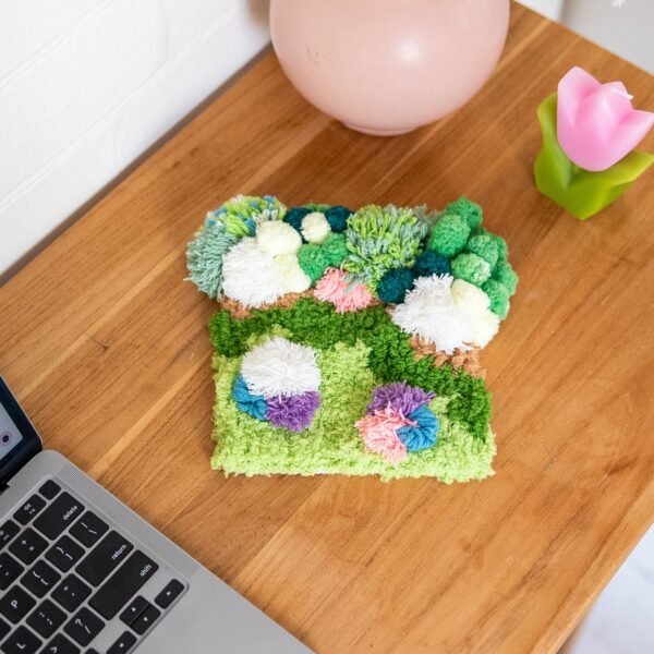 FLOWER PATCH - Moss Coaster Kit