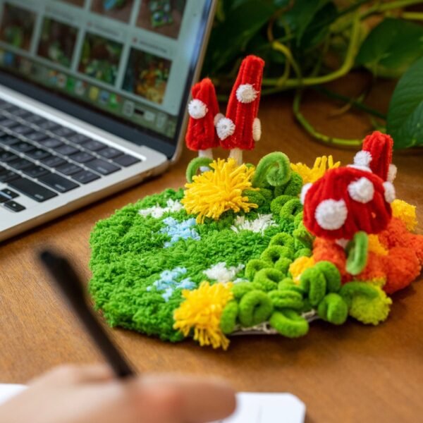 Crimson Cuties - Moss Coaster Bundle