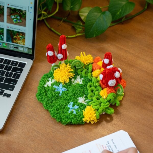 Crimson Cuties - Moss Coaster Bundle