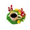 MUSHROOM MEADOW - Moss Coaster Kit-Creative Birthday Gifts