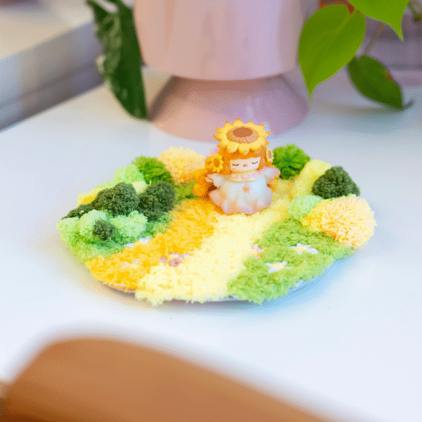 SPRINGTIME - Moss Coaster Kit-Crafts for Girls