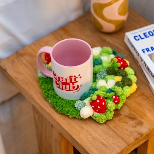 STRAWBERRY -  Moss Coaster Kit