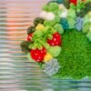 STRAWBERRY -  Moss Coaster Kit-Embroidery Kit for Beginners