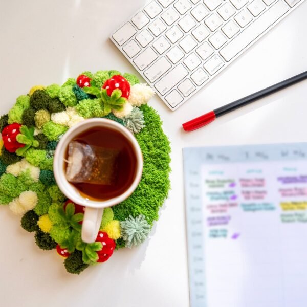 STRAWBERRY -  Moss Coaster Kit
