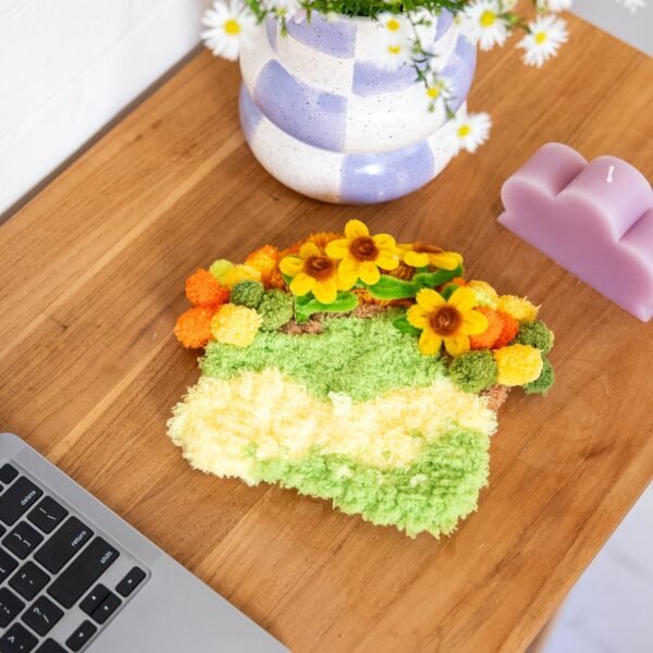 SUNFLOWER - Moss Coaster Kit