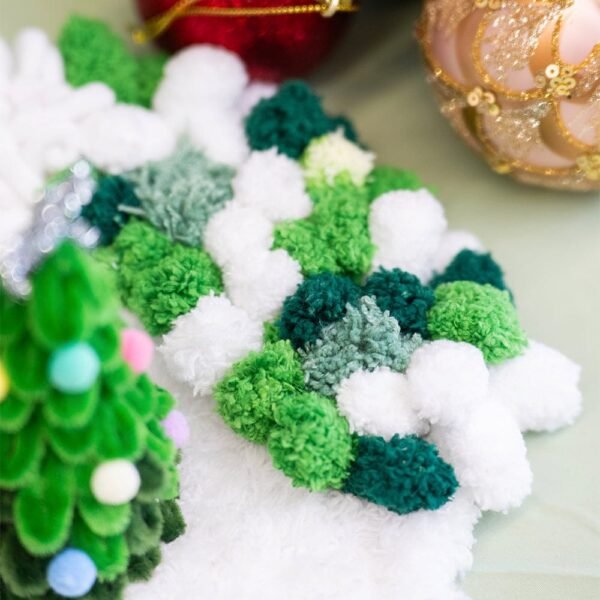 Twinkling Christmas Tree - Moss Coaster Kit-Gifts for Beginners