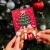 Twinkling Christmas Tree - Moss Coaster Kit
