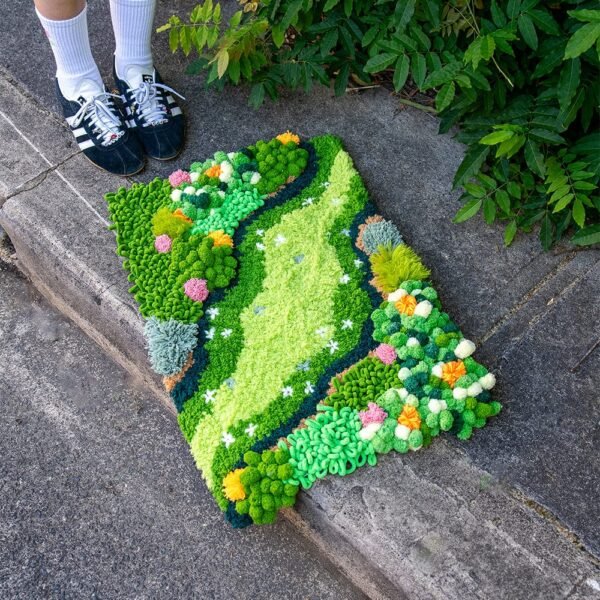 BLOSSOM BLOOM - Moss Rug Making Kit