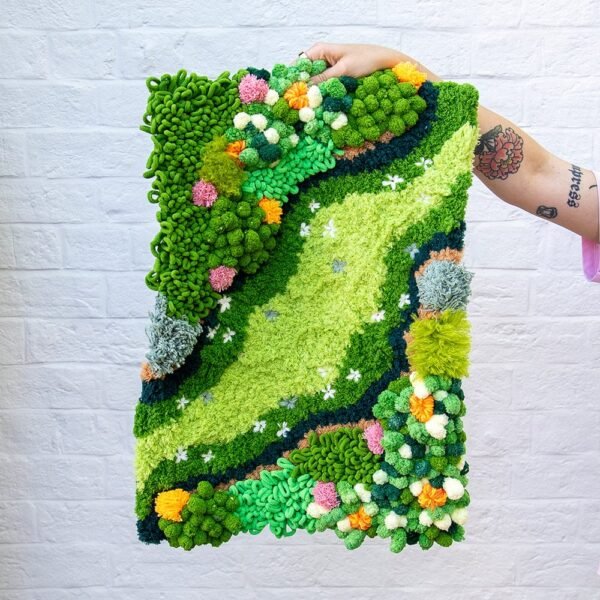 BLOSSOM BLOOM - Moss Rug Making Kit