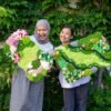 BUBBLEGUM GARDEN - Moss Rug Making Kit