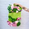 BUBBLEGUM GARDEN - Moss Rug Making Kit