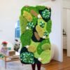 Grassy Fields - XXL Moss Rug Making Kit-DIY Needlepoint