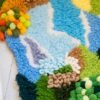 MAGICAL MOSS - Rug Making Kit-DIY Needlepoint