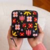 POP ART PETALS - Needlepoint Pouch Kit-Embroidery Kit for Beginners