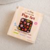 POP ART PETALS - Needlepoint Pouch Kit-Embroidery Kit for Beginners