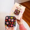 POP ART PETALS - Needlepoint Pouch Kit-Embroidery Kit for Beginners