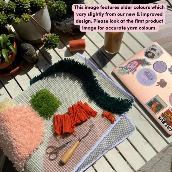 ABSTRACT EARTH - Rug Making Kit